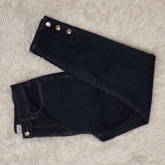 LOFT High Waist Skinny Jeans - Picture 3 of 8